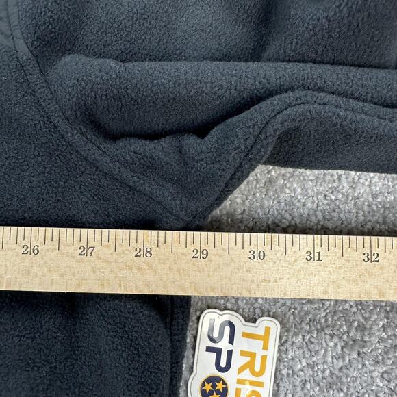 North Face Jacket Mens 2XL Tundra Full Zip Fleece Windproof Outdoor Black - Picture 13 of 13